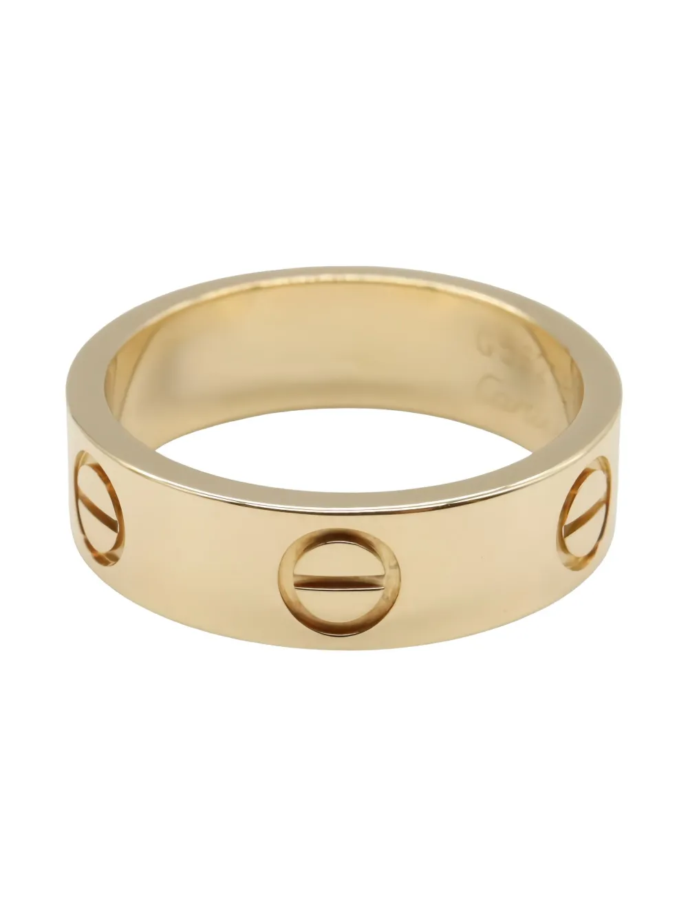 Pre-owned Cartier 18k Yellow Gold Love Ring