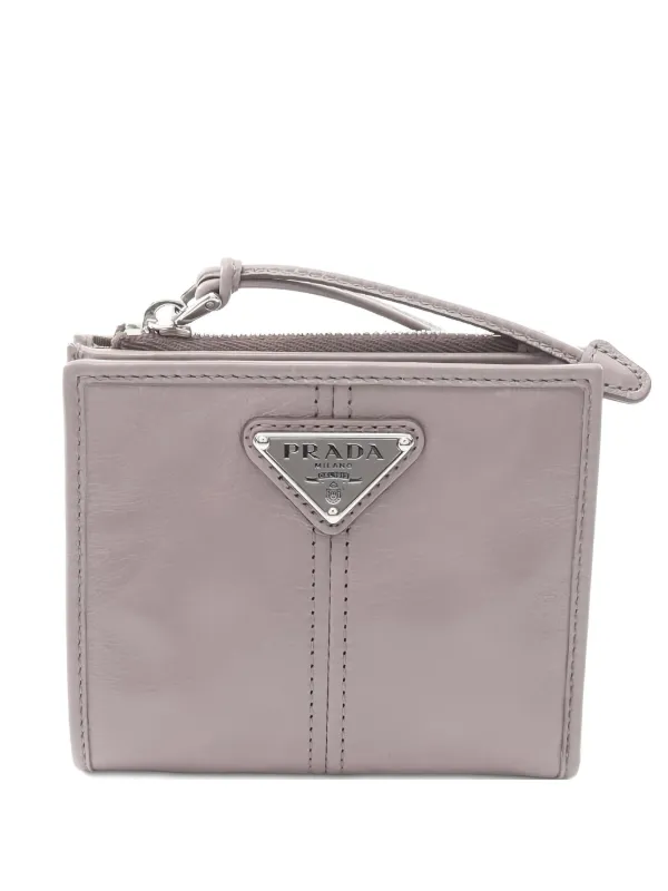 Prada Pre-Owned 20's ファスナー財布 | グレー | FARFETCH JP