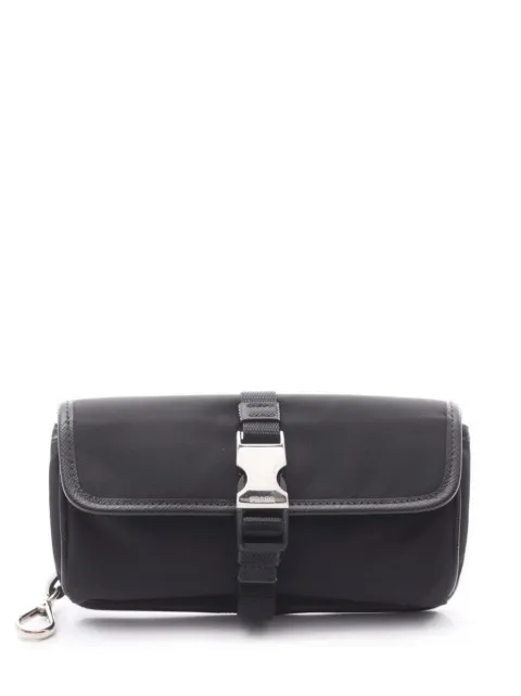 Prada Pre-Owned Re-Nylon buckle-fastening case