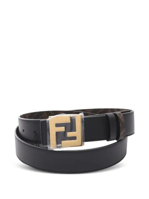 Fendi Pre-Owned 20s FF-logo buckle belt