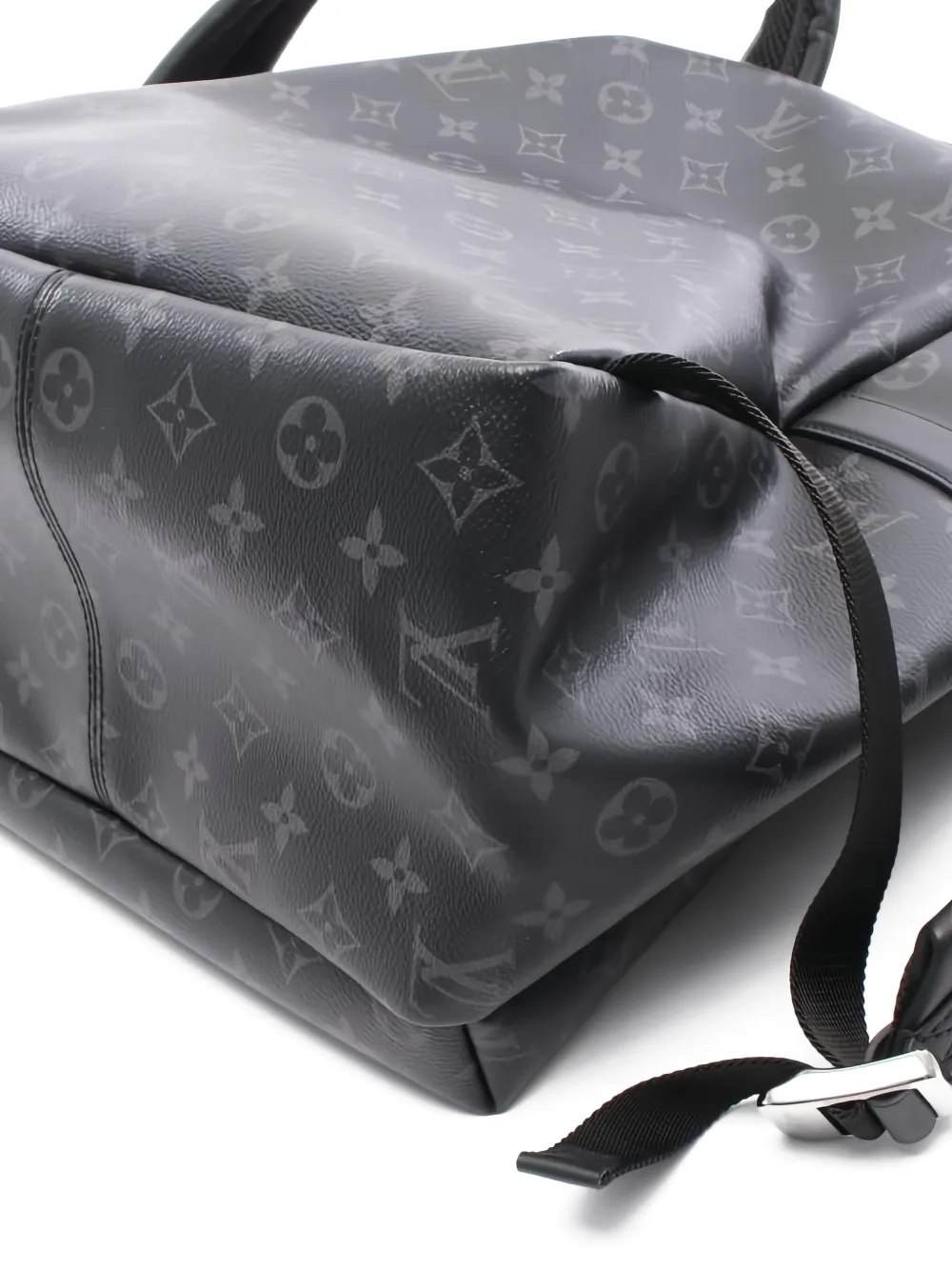 Pre-owned Louis Vuitton 2021 Apollo Monogram Backpack In Black