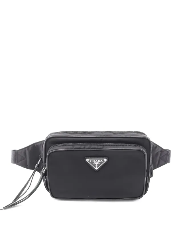 PRADA ロゴプレート ベルトバッグ Prada ロゴプレート ベルトバッグ 通販 - FARFETCH