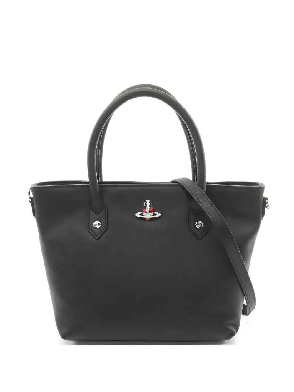 Vivienne Westwood Orb-embellished two-way tote bag | Black | Image 1