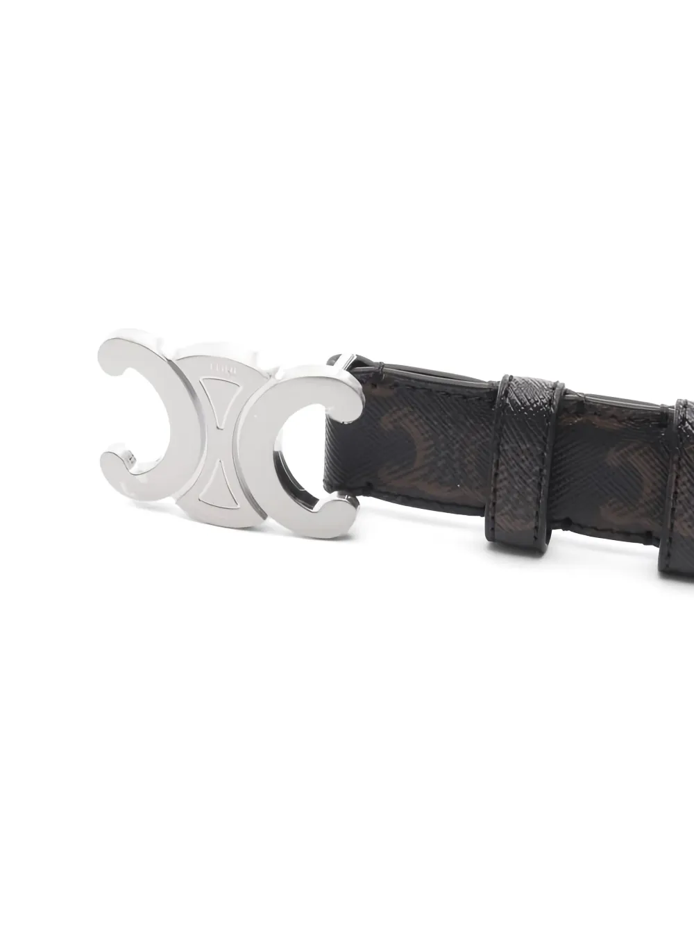 Celine Pre-Owned 20s Triomphe-buckle leather belt | Image 2