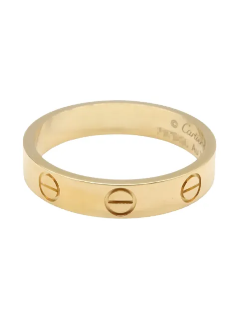 Cartier 18K yellow mini Love ring