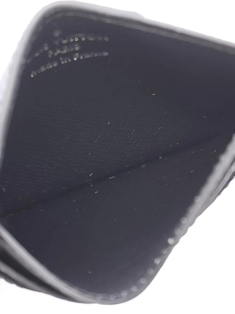 Pre-owned Louis Vuitton 10s Neo Porte Card Holder In Gray