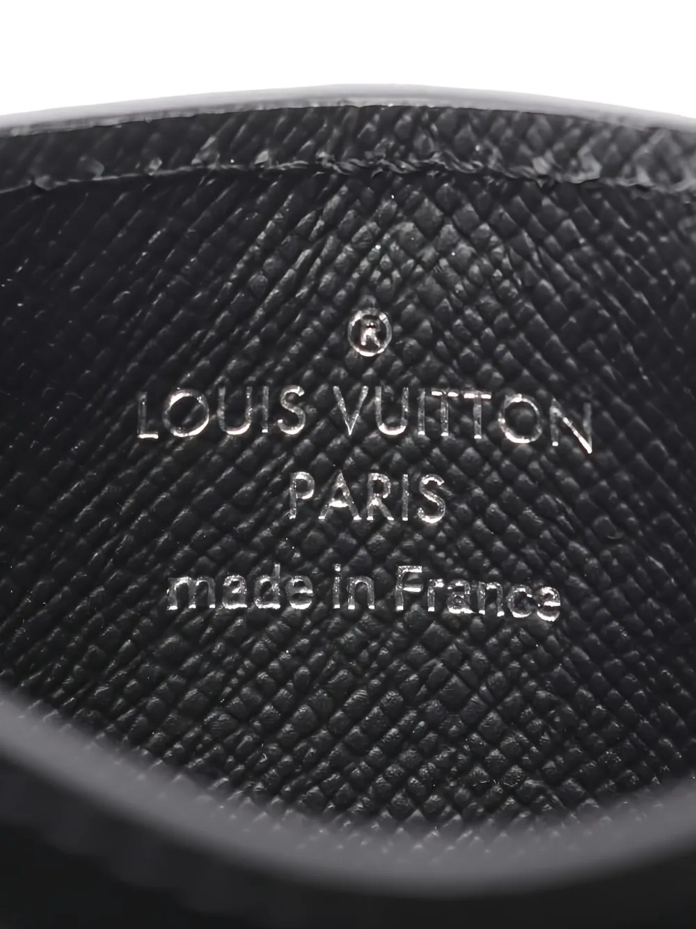 Pre-owned Louis Vuitton 10s Neo Porte Card Holder In Gray