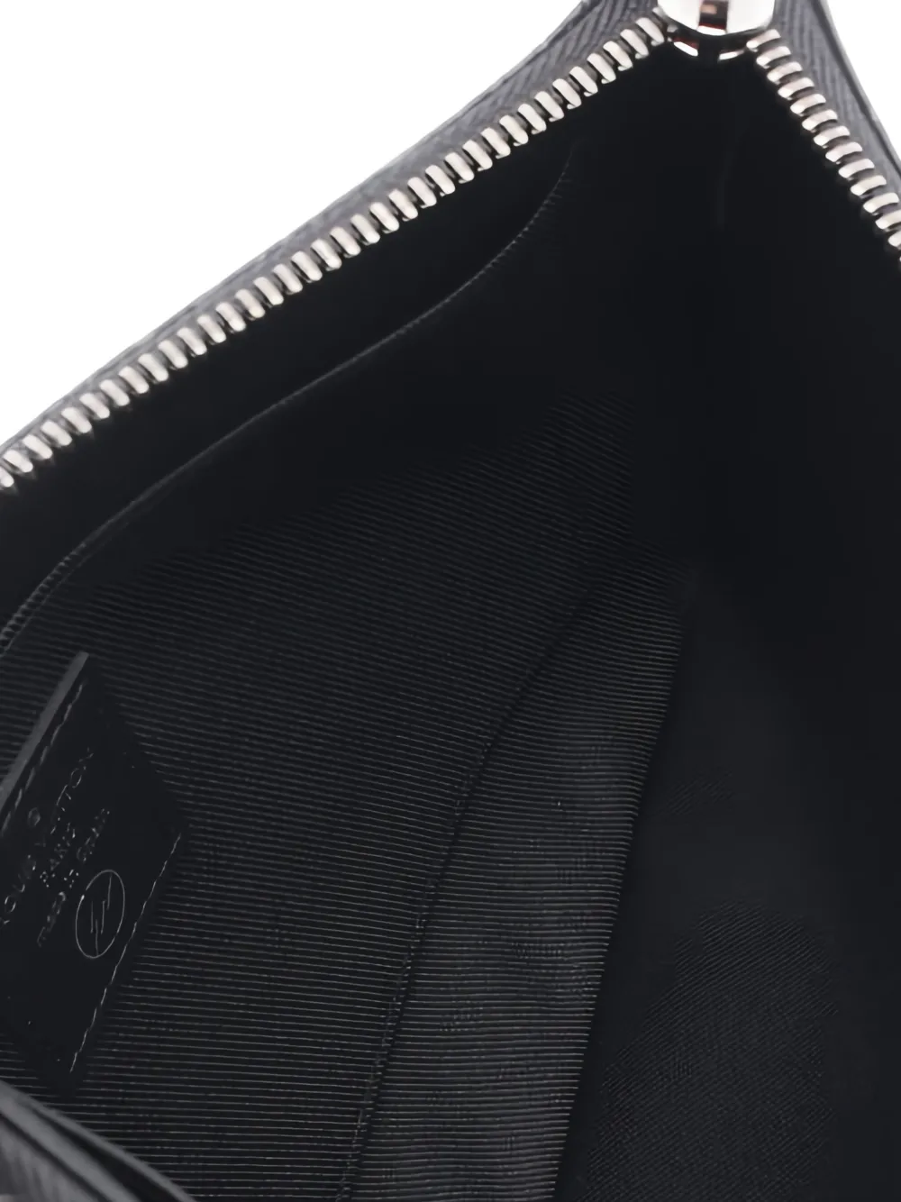 Pre-owned Louis Vuitton X Fragment Monogram Eclipse Ipad Pouch In Black