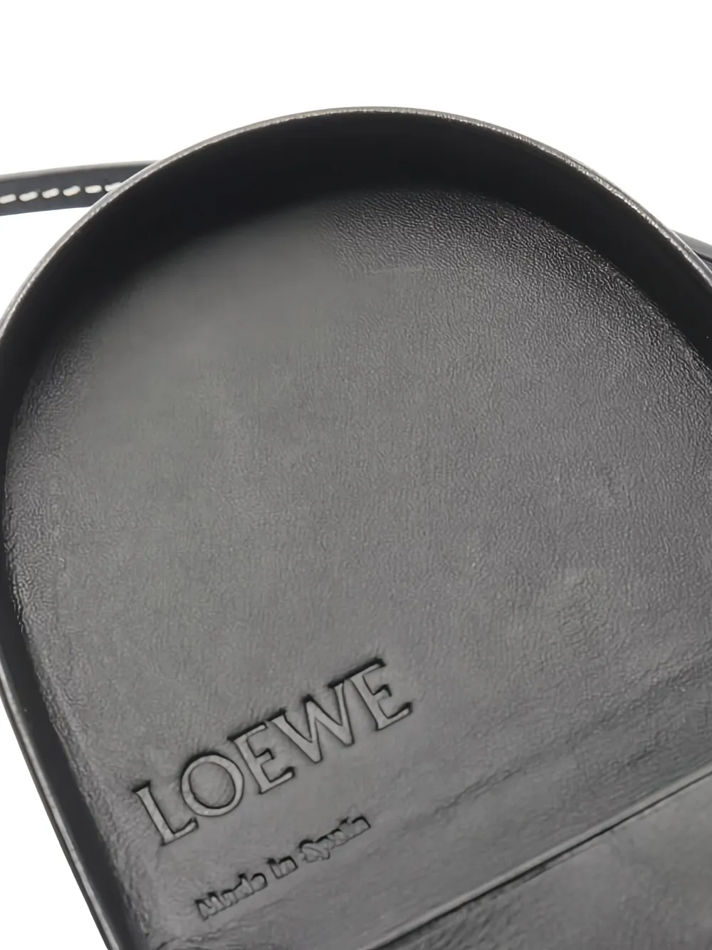 Pre-owned Loewe 2000's Leather Purse In Black