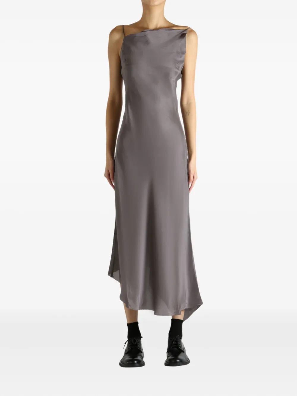 Marc Le Bihan asymmetric silk midi dress | Day Dresses | Image 2