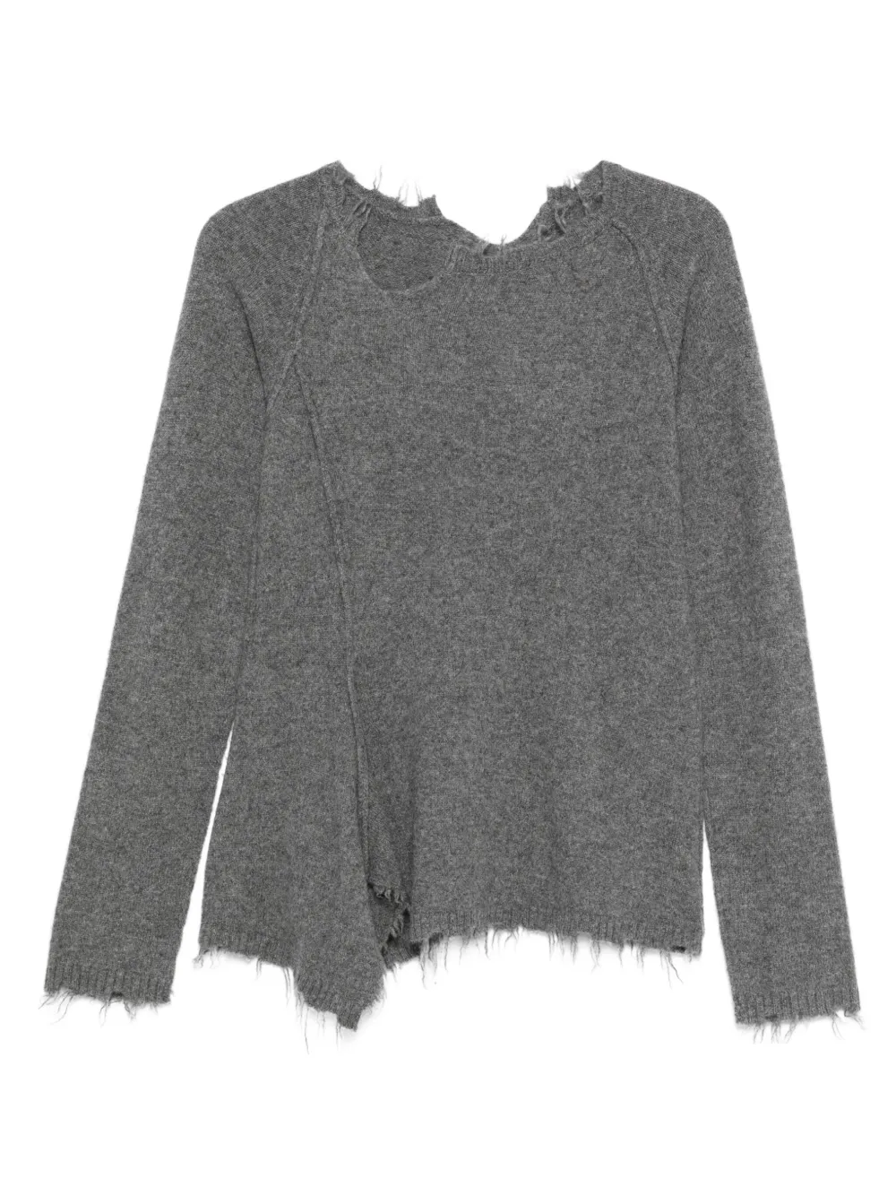 Rundholz frayed sweater | Grey | Image 1