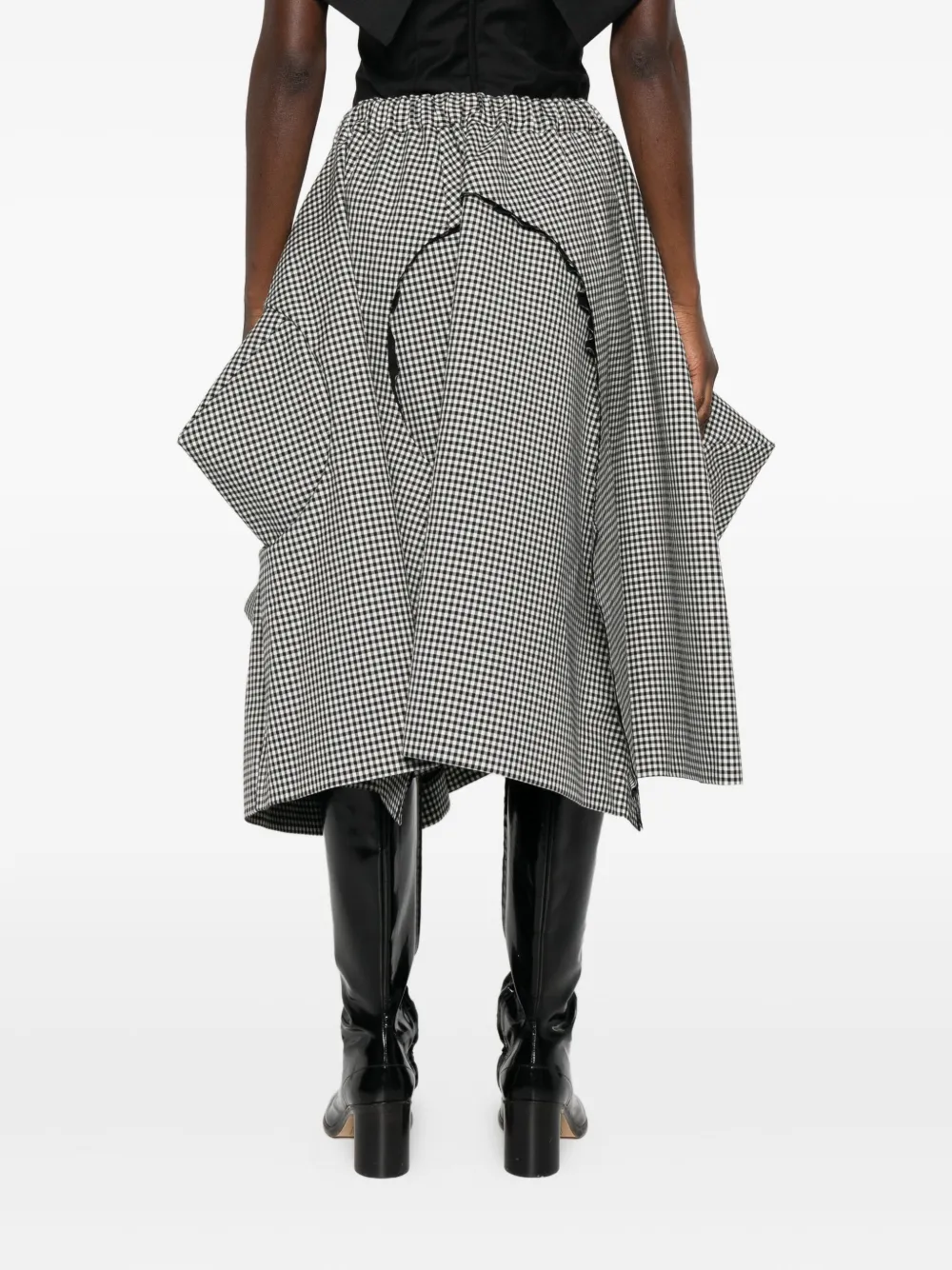 Comme Des Garçons Flared rok Zwart