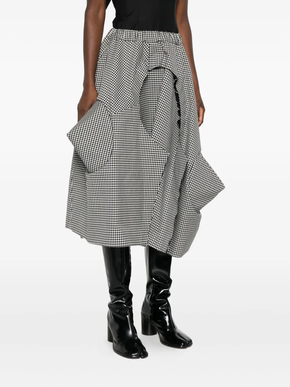 Comme Des Garçons Flared rok Zwart