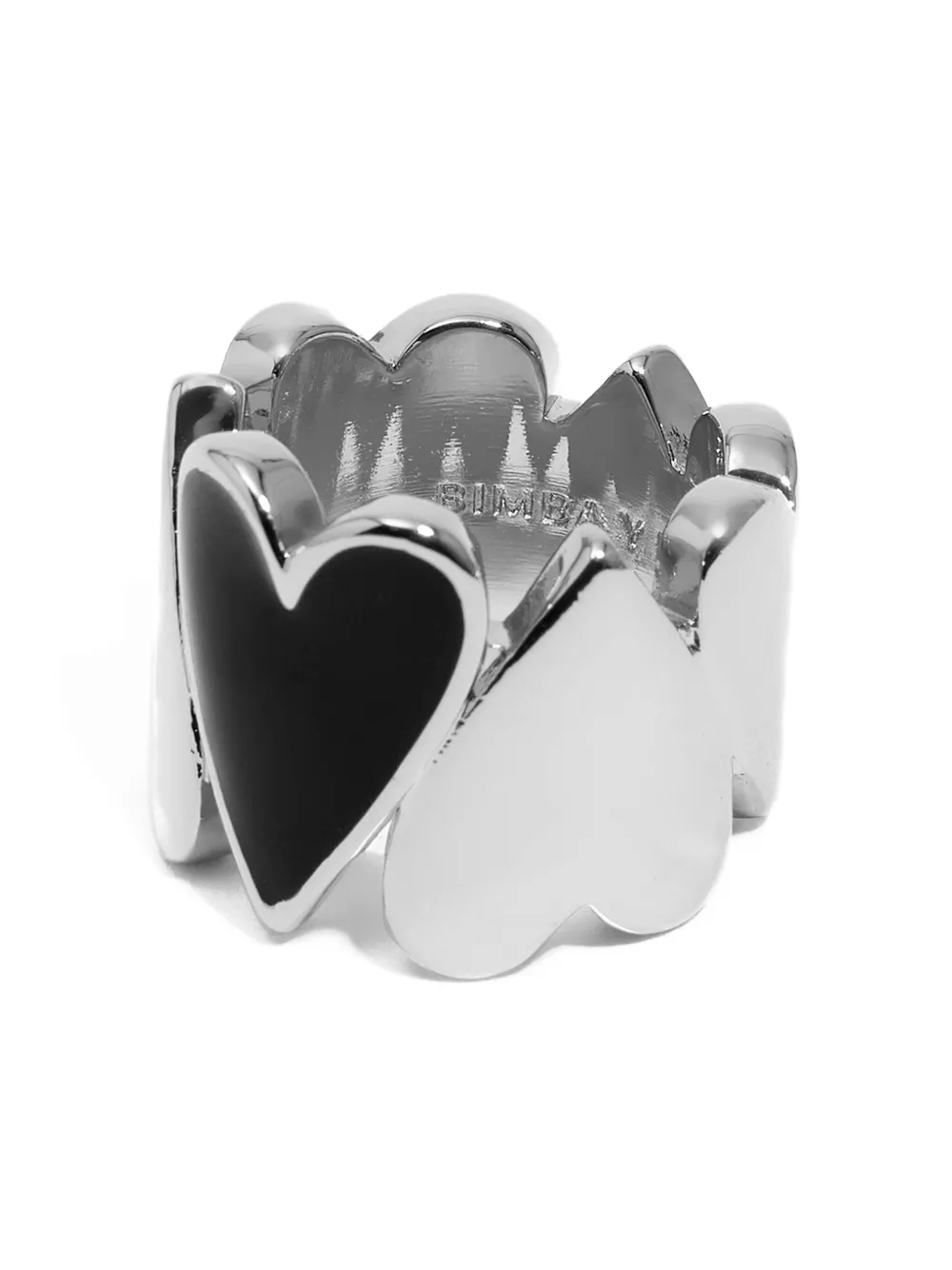 Bimba y Lola Ring met hart - Zilver