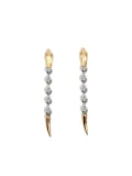 Bimba y Lola snake-head dead earrings - Silver