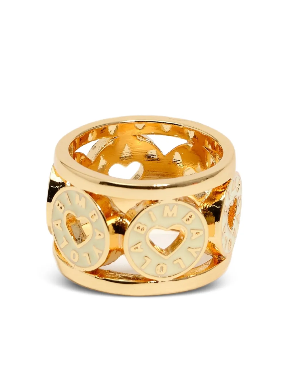Bimba y Lola Ring met uitgesneden hart - Goud