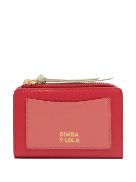 Bimba y Lola zip-fastening panelled wallet