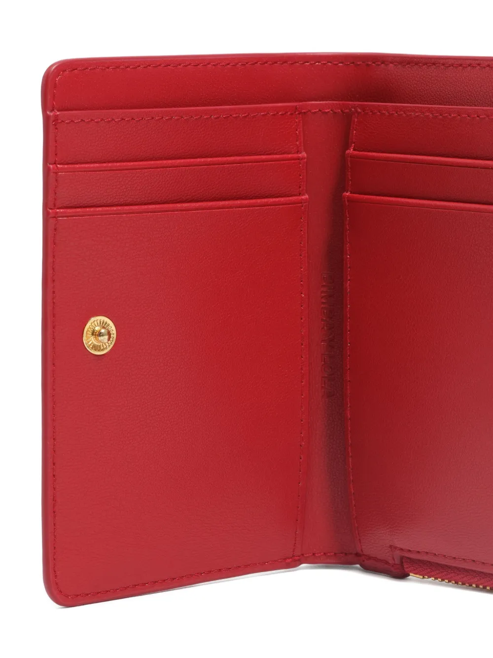 Bimba Y Lola Zip-fastening Panelled Wallet In Red