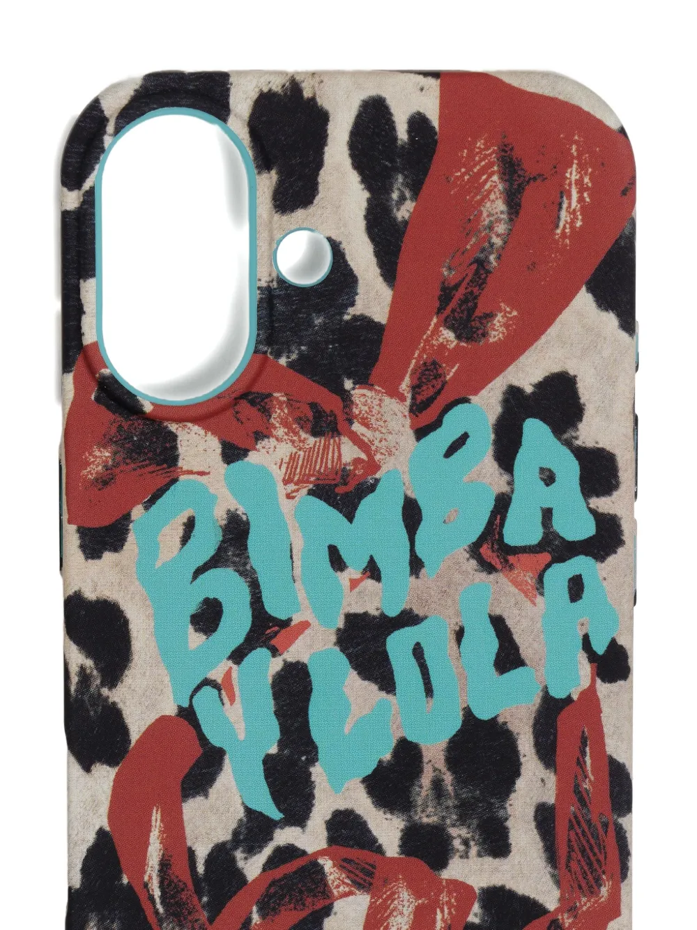 Bimba Y Lola Leopard-print Iphone 16 Case In Metallic