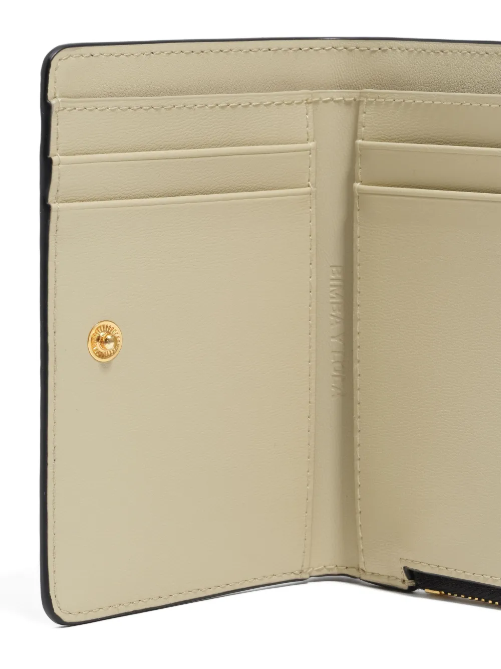 Bimba Y Lola Zip-fastening Bi-colour Wallet In Black