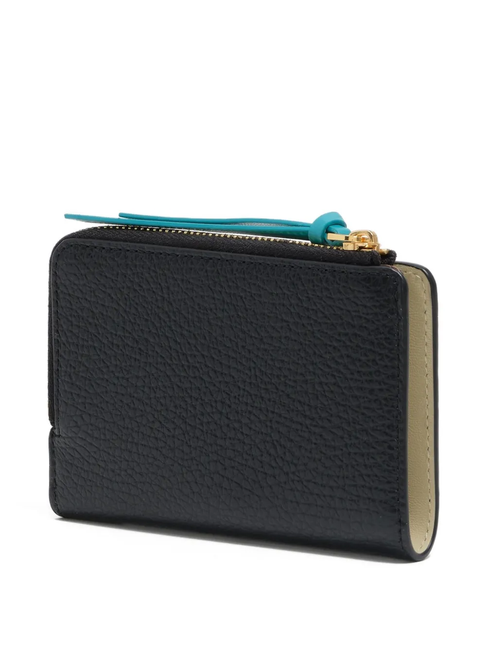 Bimba Y Lola Zip-fastening Bi-colour Wallet In Black