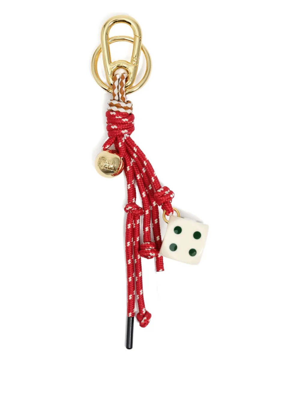 Bimba y Lola charm-embellished keyring | Gold | Image 1
