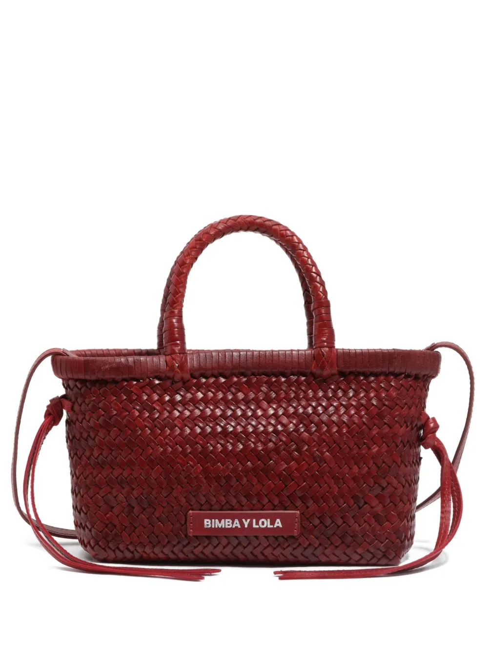 Bimba y Lola レザーハンドバッグ ミニ - レッド Bimba y Lola レザーハンドバッグ ミニ - レッド
