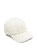 Bimba y Lola corduroy embroidered cap - Neutrals