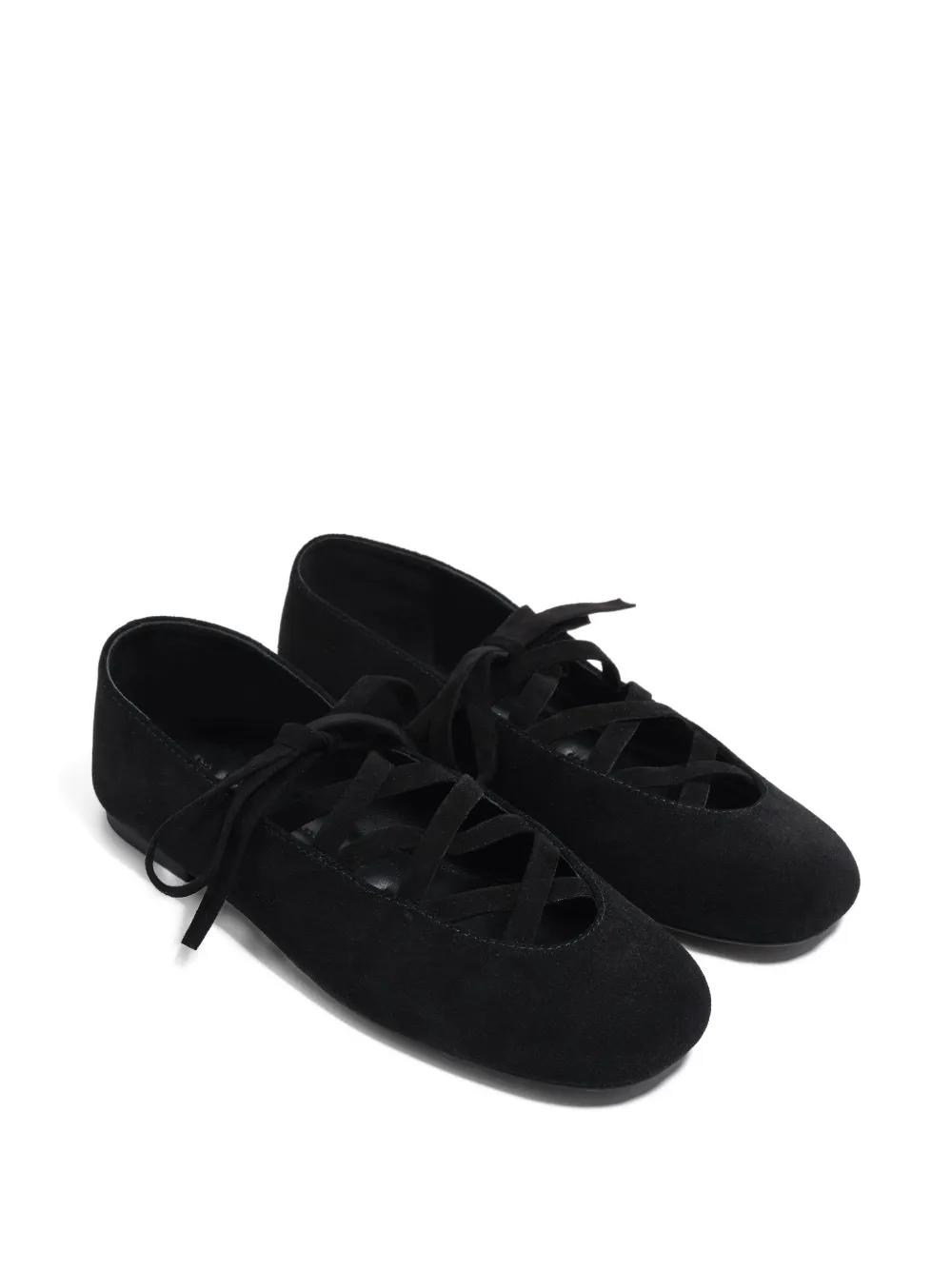 Bimba y Lola Suède pumps met veters - Zwart