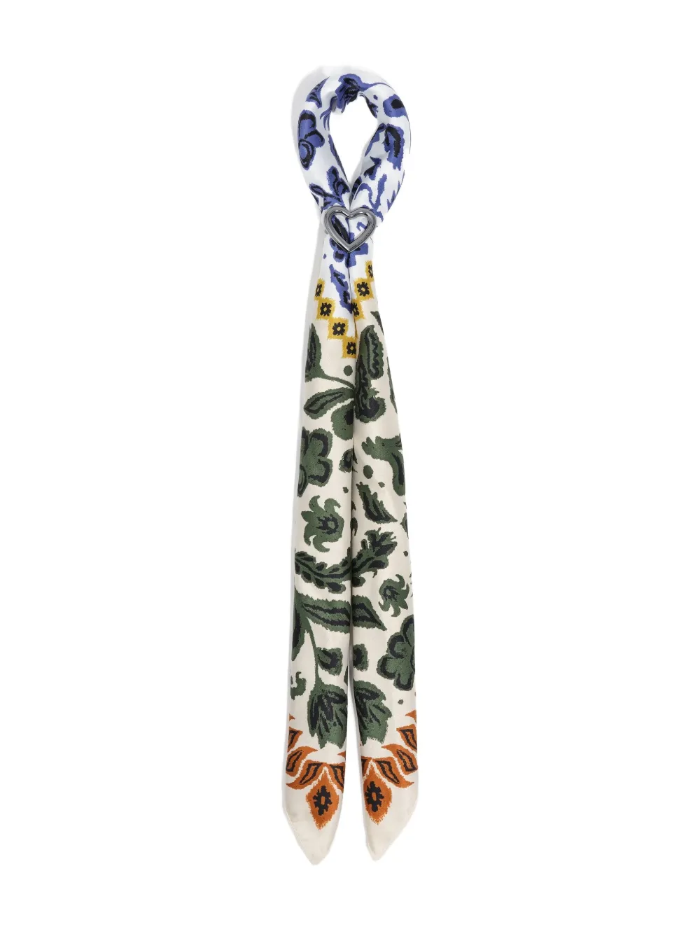 Bimba Y Lola Heart-shaped Keyring In Neutral