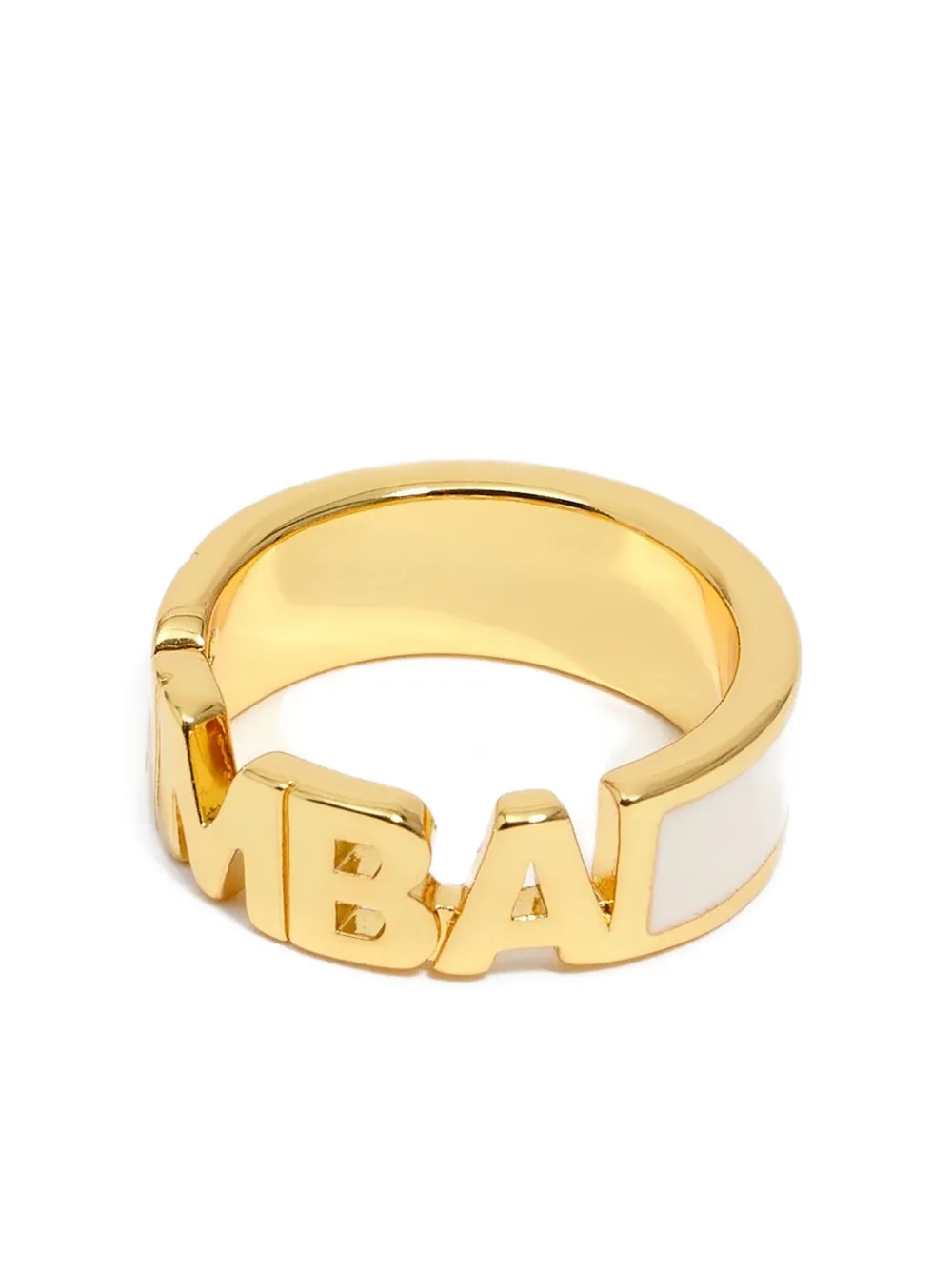 Bimba y Lola Ring met uitgesneden logo - Goud