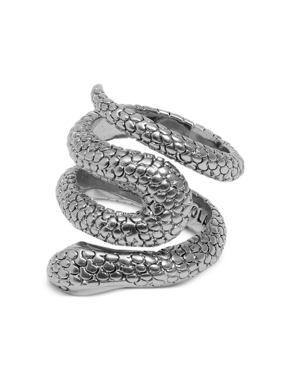Bimba y Lola textured snake ring | Image 2