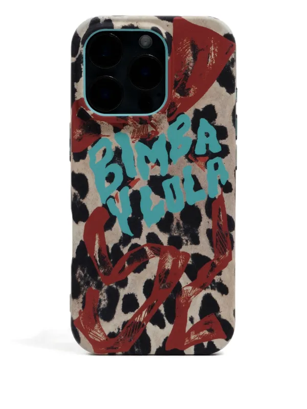 Bimba y Lola レオパード iPhone 16 Pro ケース Bimba y Lola