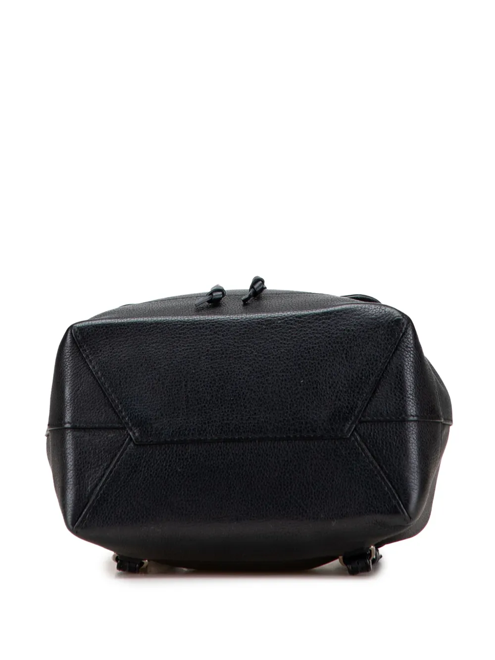 Pre-owned Louis Vuitton 2018 Taurillon Lockme Backpack In Black