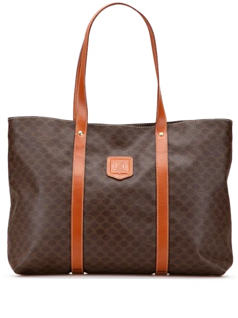 Celine Pre-Owned 1998 Macadam Coated Canvas tote bag