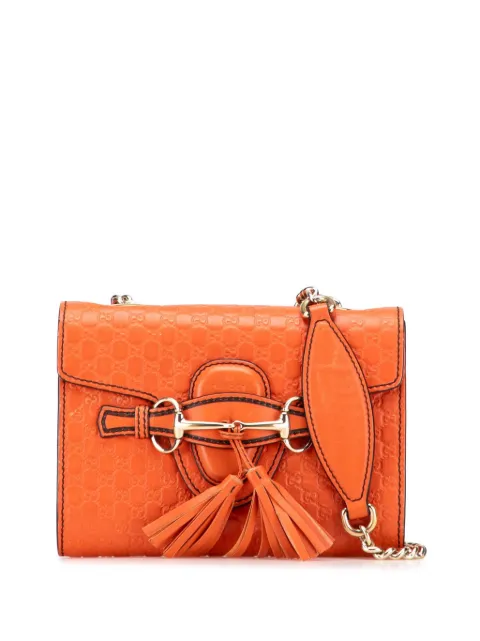 Gucci Pre-Owned 2016-2025 Mini Microguccissima Emily crossbody bag