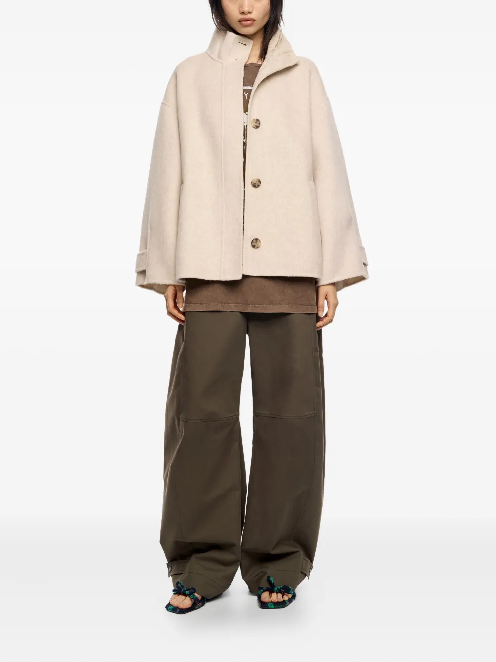 Bimba y Lola A-line high-neck jacket | Oversized Jackets | Image 2