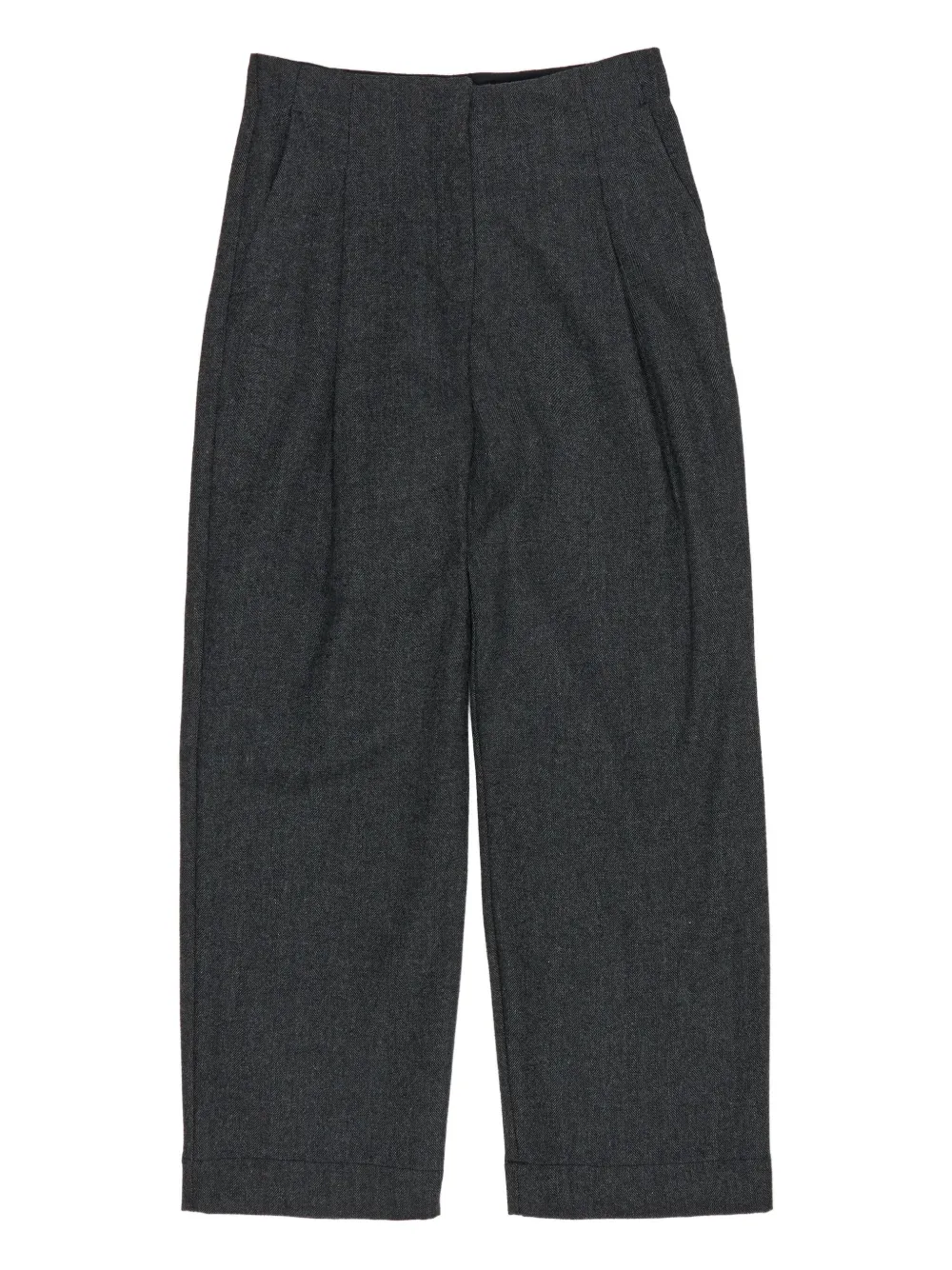 Bimba Y Lola Pleat-detailed Trousers In Gray