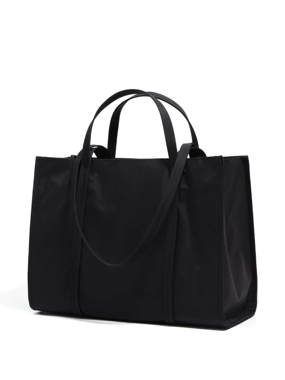 Bimba Y Lola Shopper Logo-plaque Tote Bag In Black