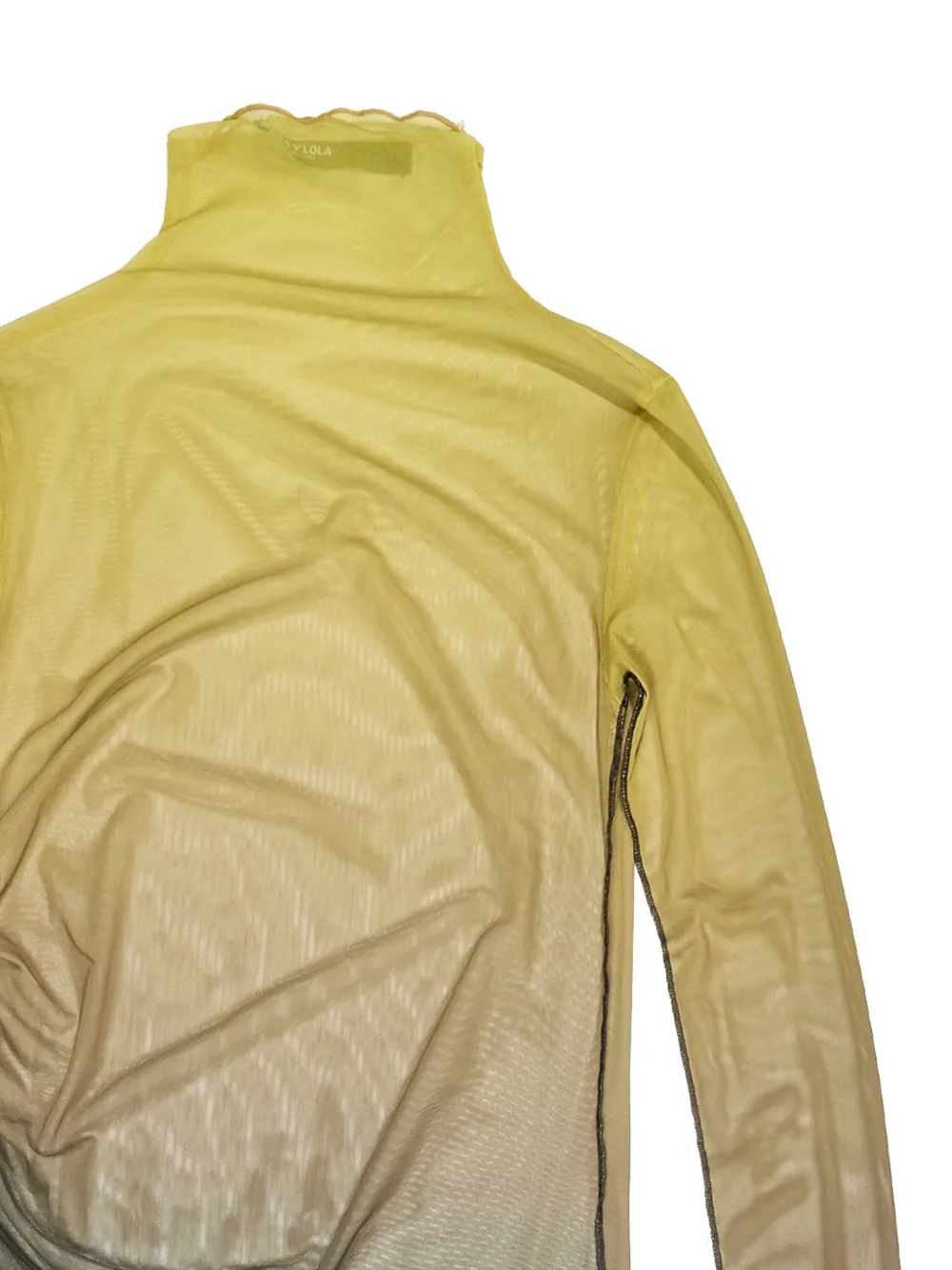 Bimba y Lola Mesh top - Geel