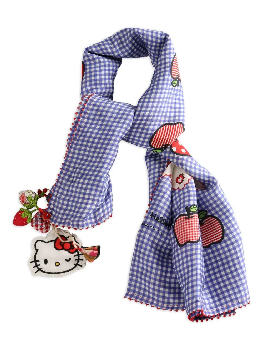 Pero x Hello Kitty gingham-check scarf | Image 2