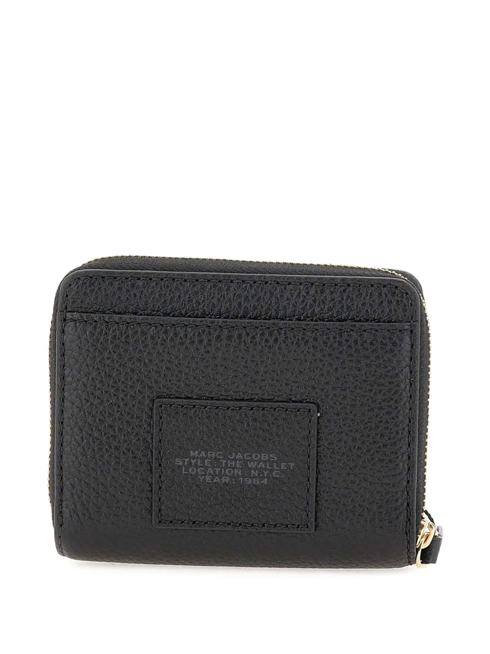 Marc Jacobs zip-around wallet - Zwart