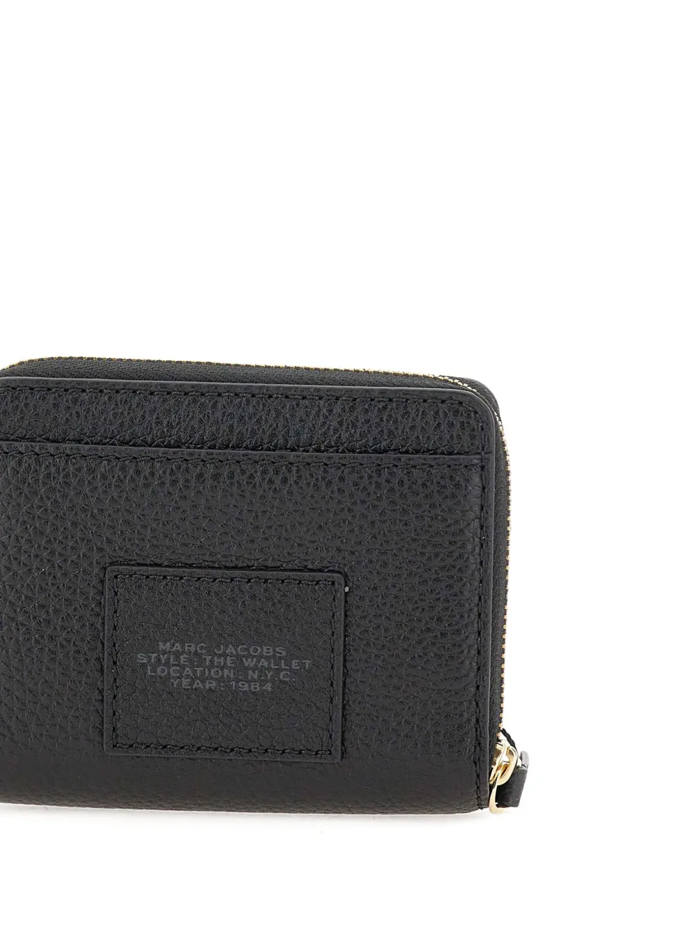 Marc Jacobs The Mini Compact Wallet In Black