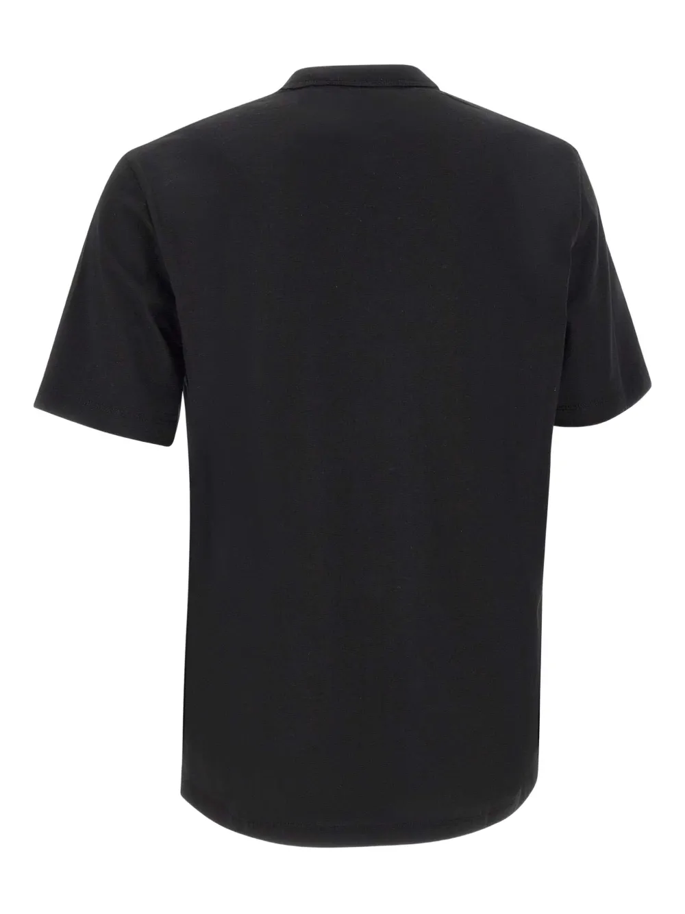Hugo Boss Crew Neck Cotton T-shirt With Short Sleeves In Black