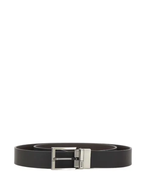 BOSS reversible leather belt