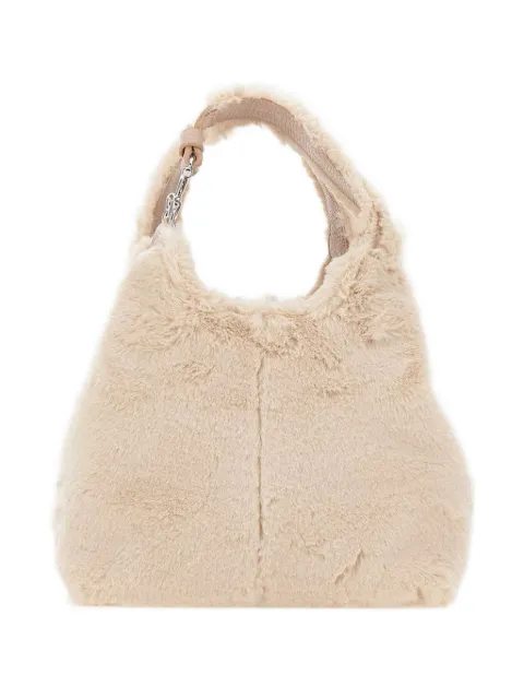 Coccinelle C-Easy faux-fur top handle tote bag