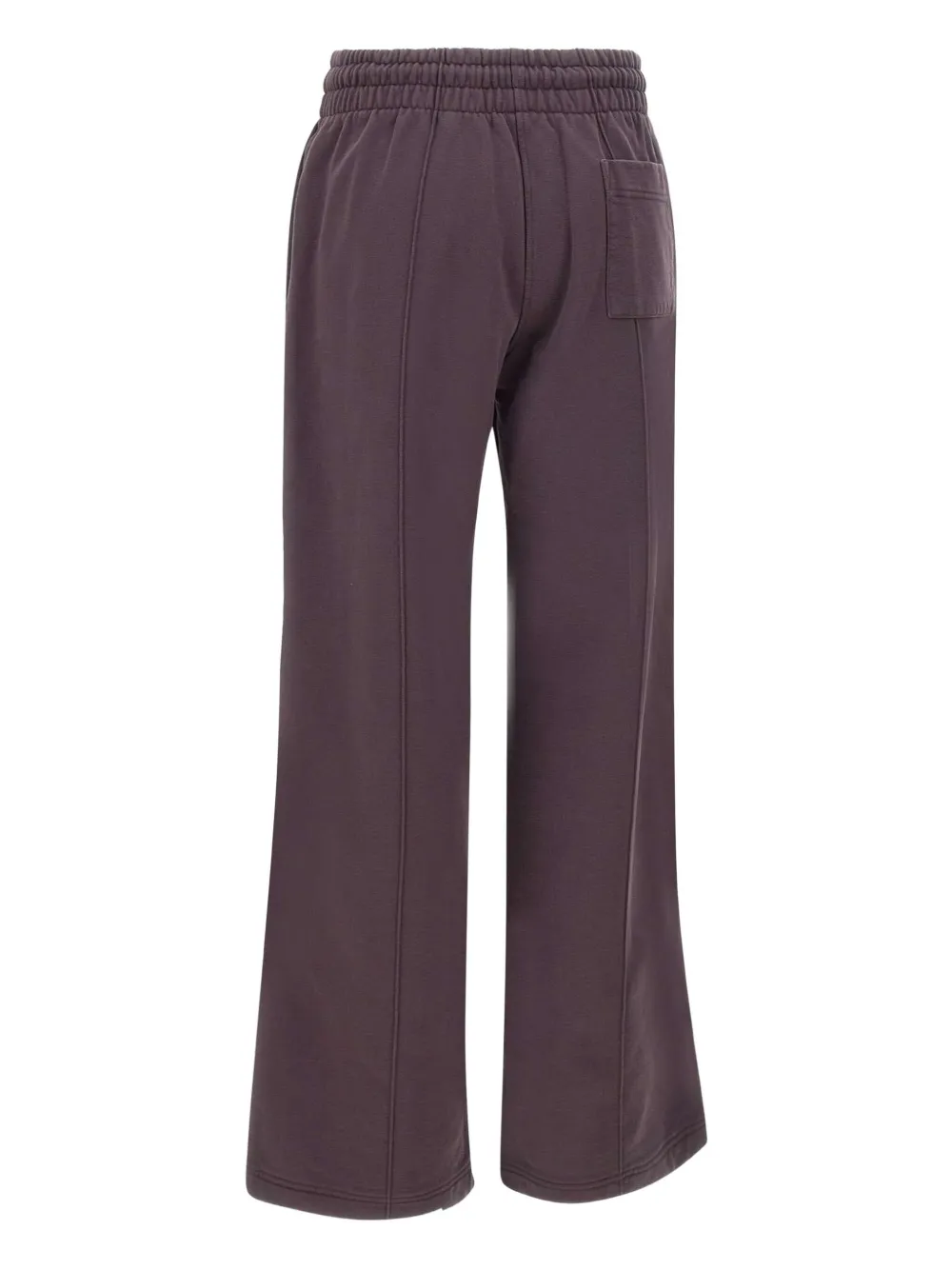 Casablanca embroidered-logo drawstring track pants - Paars