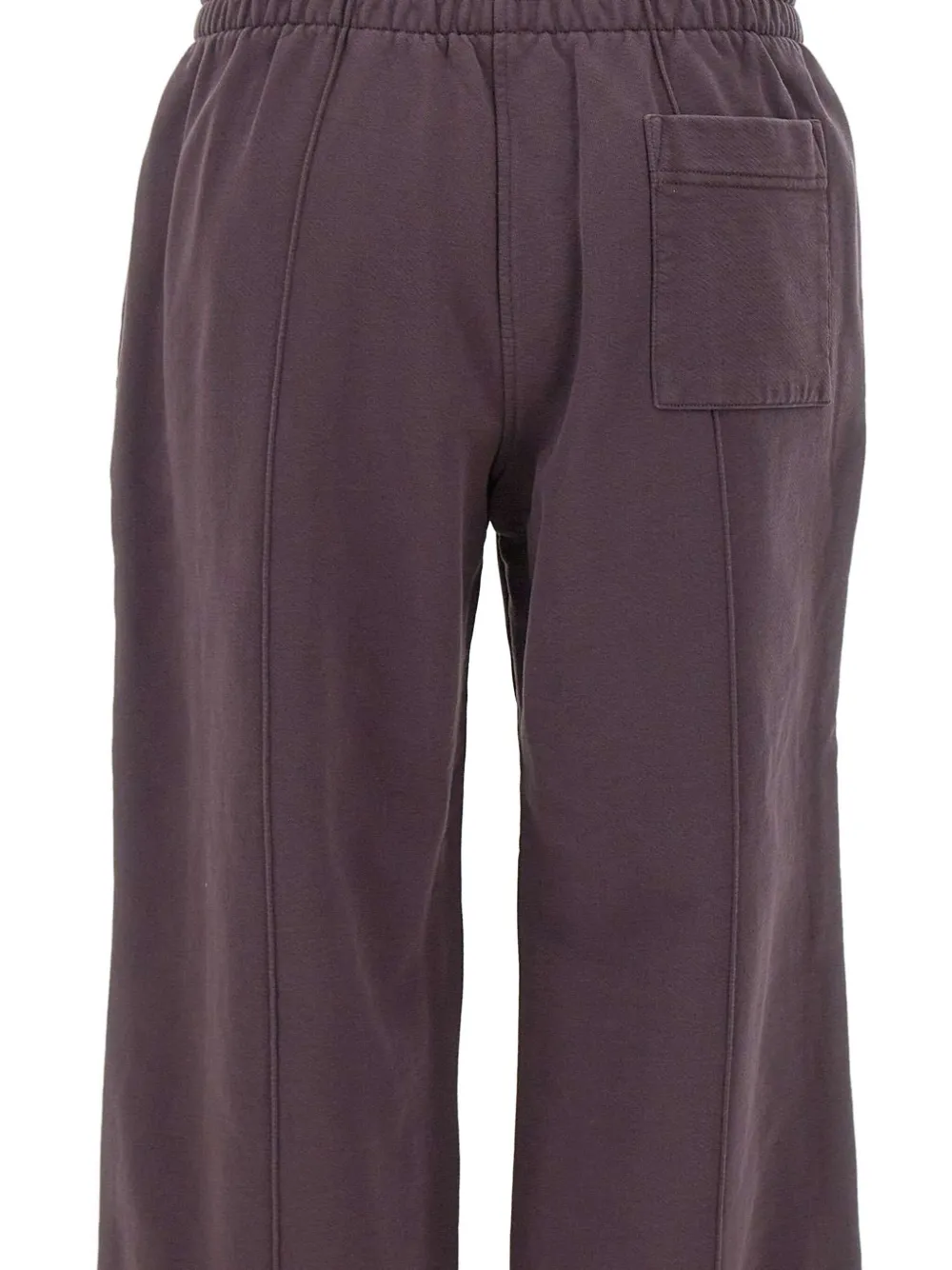 Casablanca Dragonfly Floral Embroidery Jogging Pants In Burgundy