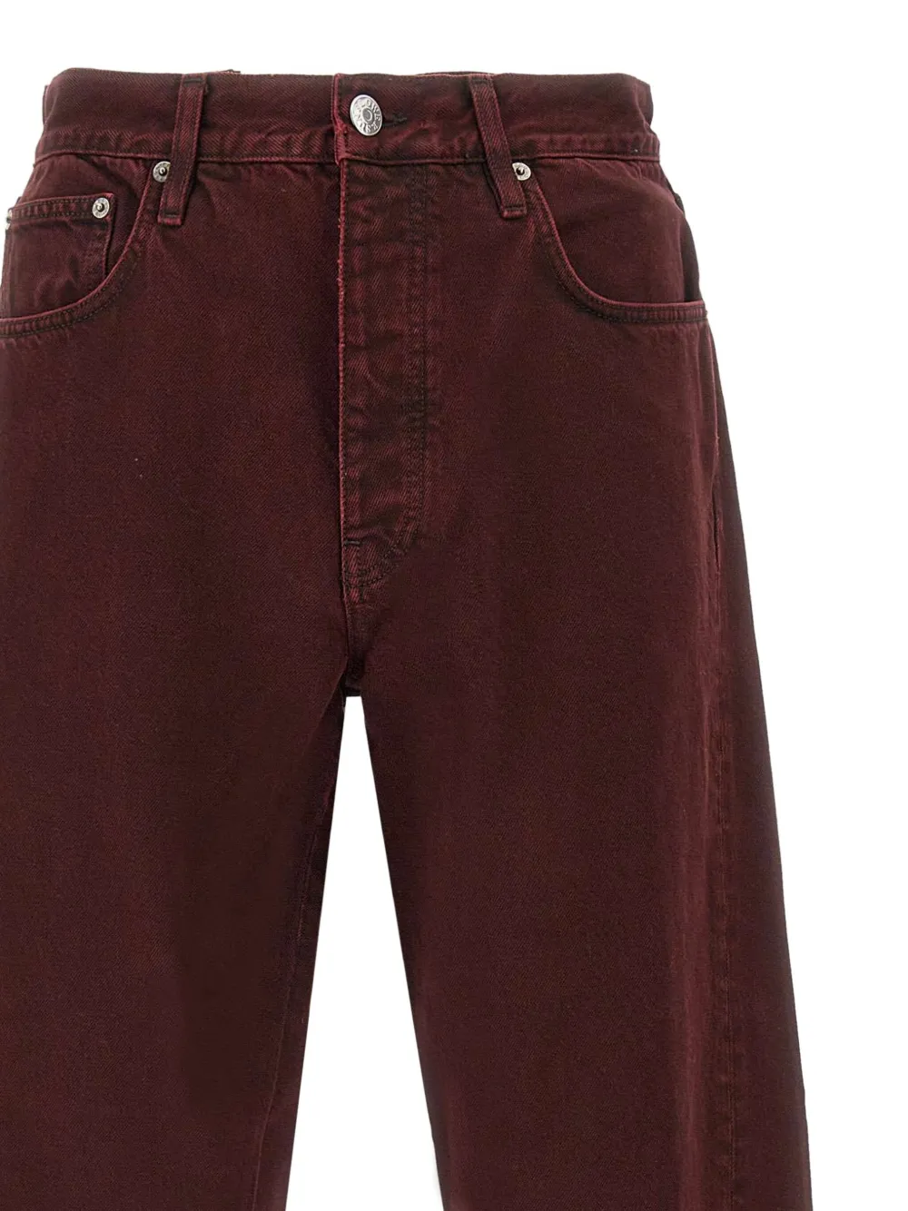 Sunflower Jeans met wijde pijpen Rood