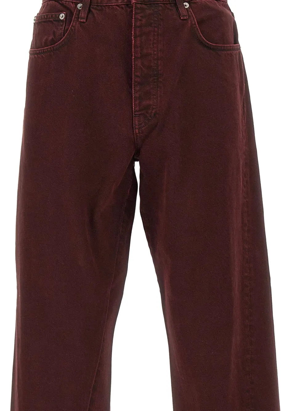 Sunflower Jeans met wijde pijpen Rood